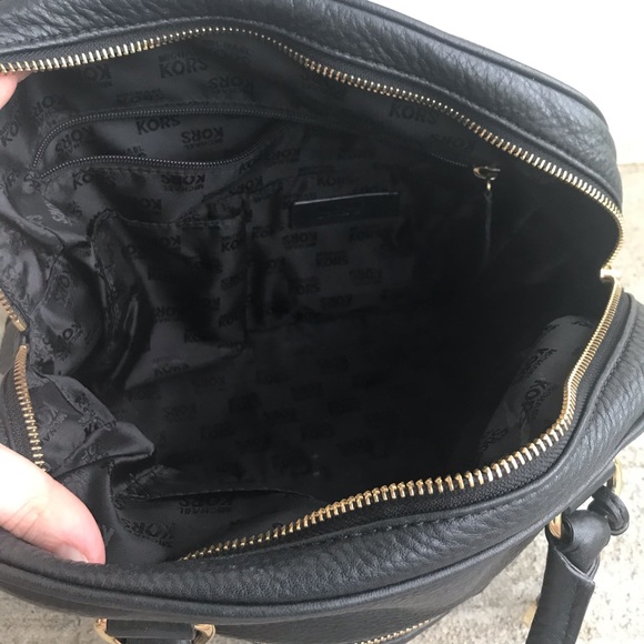 MICHAEL Michael Kors Black Knox Leather Satchel - Picture 10 of 14